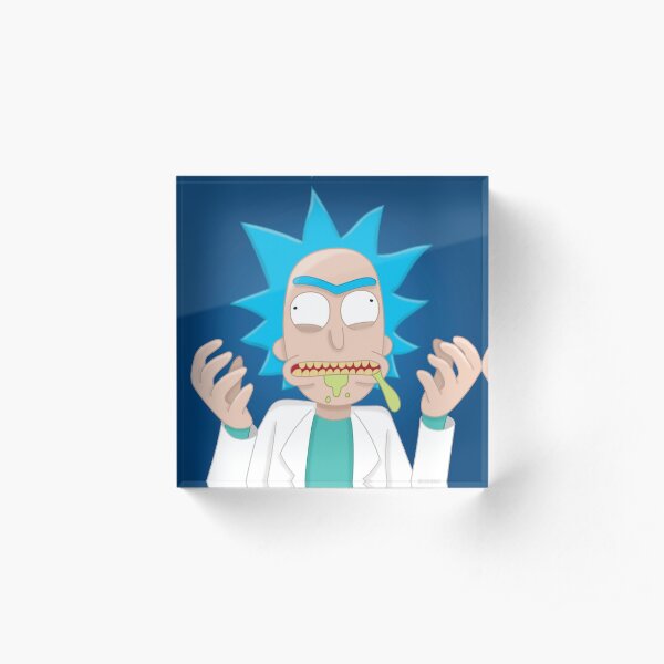 Outrage Rick Acrylic Block