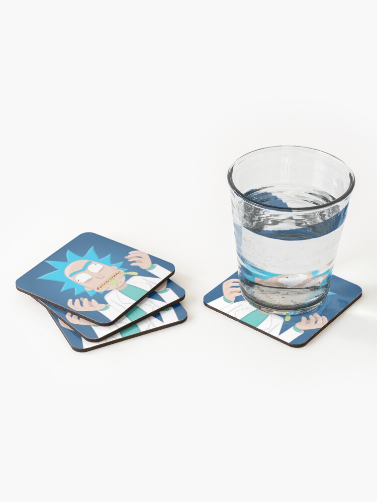 Alternate view of Outrage Rick Coasters (Set of 4)