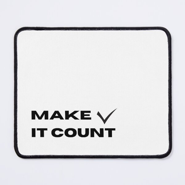 Item preview, Make It Count Inspirational Art for Purposeful Living designed and sold by IssaraStudio.