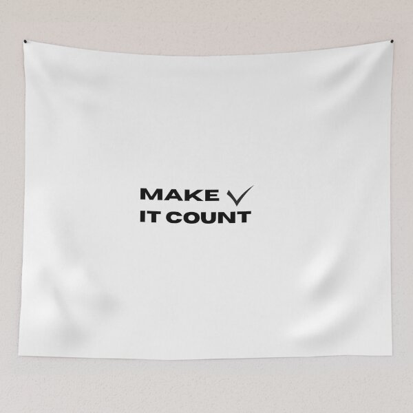 Item preview, Make It Count Inspirational Art for Purposeful Living designed and sold by IssaraStudio.