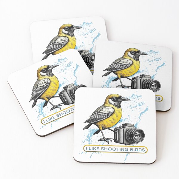Item preview, A camera and a beautiful bird.  designed and sold by TempoTees.