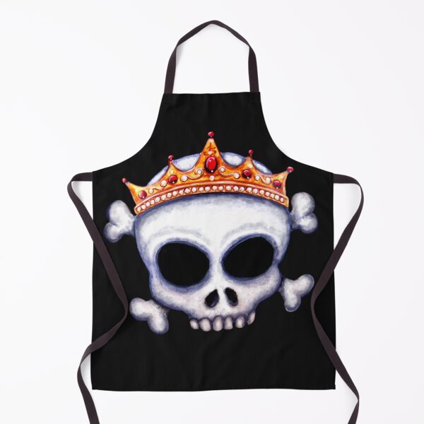 Item preview, Drama Queen Skull Painting designed and sold by robwarnedesigns.
