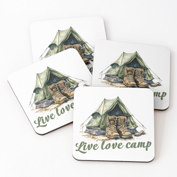 Item preview, Vive el amor Camp Happy Camper Life designed and sold by MUSTAFA KAYNAK.