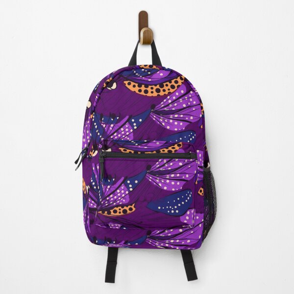 Item preview, Purple, Yellow, black, African Ankara Pattern designed and sold by SideSignal.