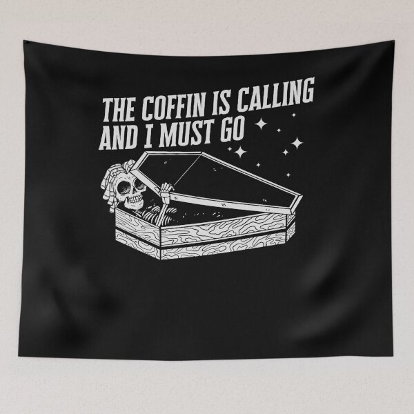 Item preview, The coffin is calling and I must go designed and sold by EmmiFoxDesigns.
