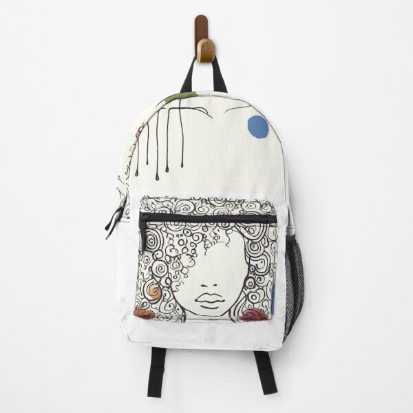 Item preview, Silent Resilience: Curly-Haired Black Beauty designed and sold by ReplyGirl.