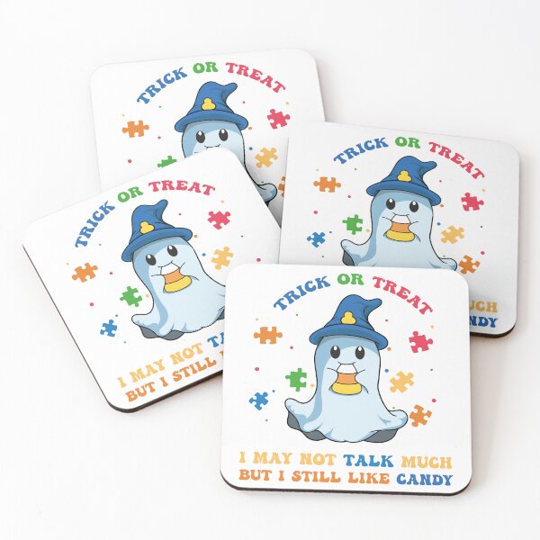 Item preview, I May Not Talk But I Still Like Candy Cute Halloween Autism Awareness for Kids designed and sold by Tattoohouse.
