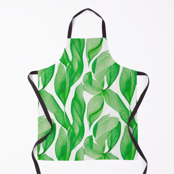 Item preview, Watercolor green leaves pattern designed and sold by jsebouvi.