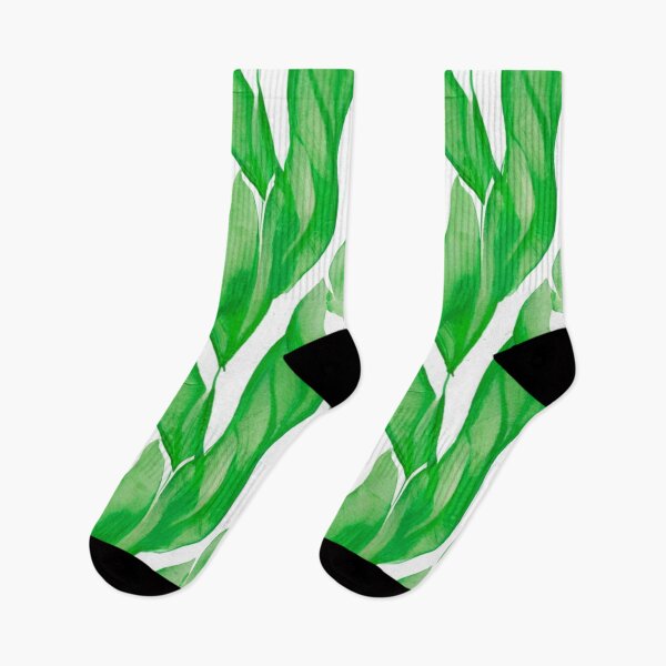 Item preview, Watercolor green leaves pattern designed and sold by jsebouvi.