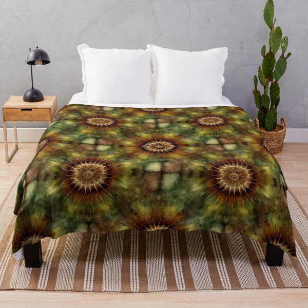 Aperçu de l'œuvre Terre tons foncés Tie Dye Pattern No1 créée et vendue par Atomura.