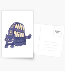 Catbus / knight bus Postcards