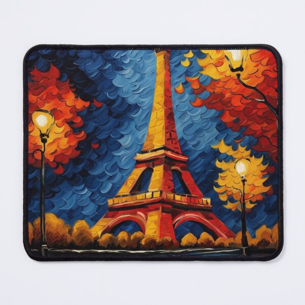 Item preview, Paris Eiffel Tower abstract oil picture designed and sold by JackFreestone.
