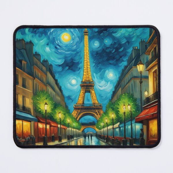 Item preview, Paris Eiffel Tower abstract art piece designed and sold by JackFreestone.