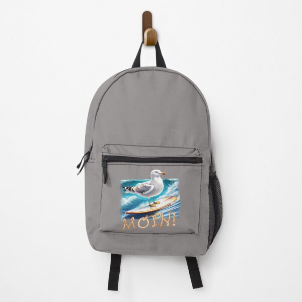 Item preview, Surfer seagull, hello, surfboard designed and sold by Meer-Lifestyle.