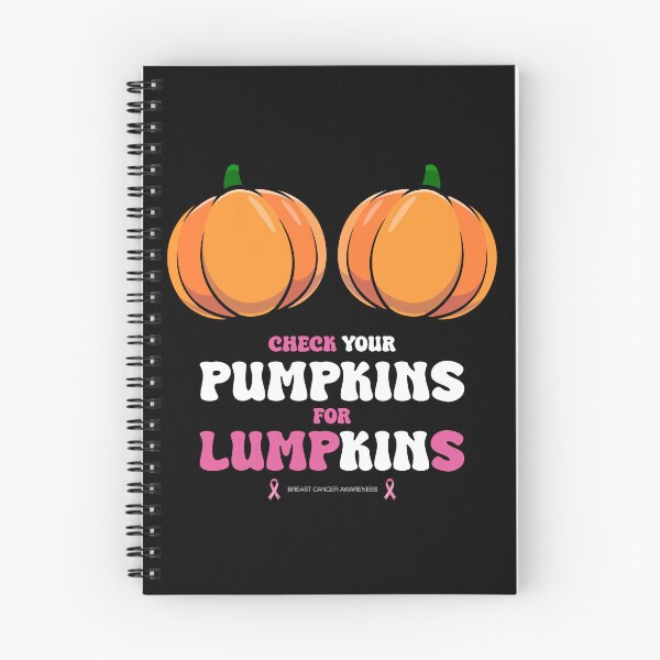 Item preview, Check for Lumps Breast Cancer Awareness Halloween designed and sold by SixFourDesigns.