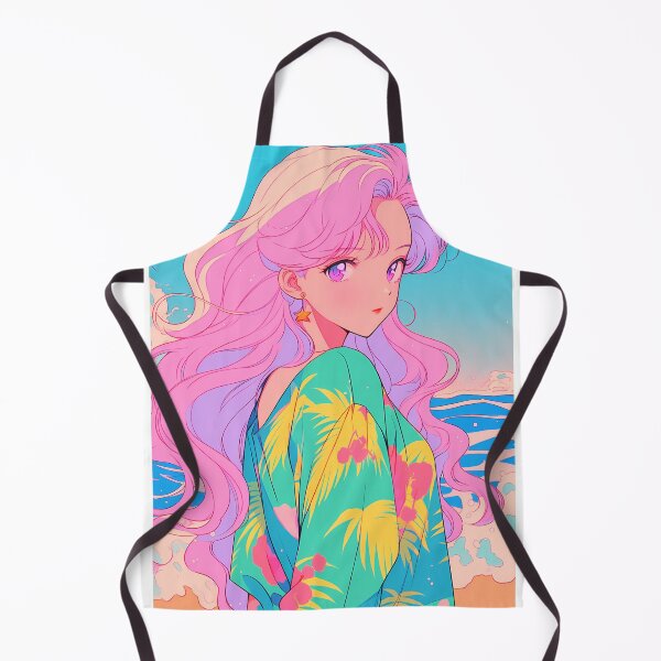 Item preview, Japan City Pop retro anime girl 2- Pink vibes designed and sold by octoboobs.