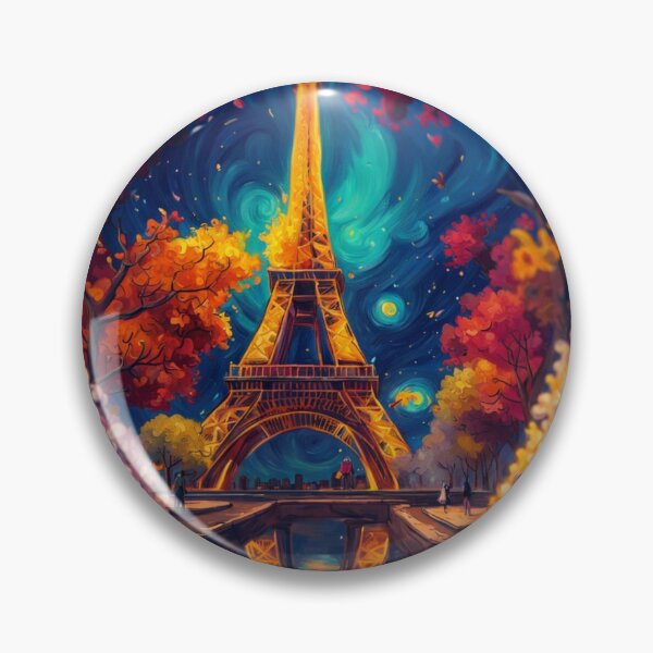 Item preview, Paris Eiffel Tower with flowers designed and sold by JackFreestone.