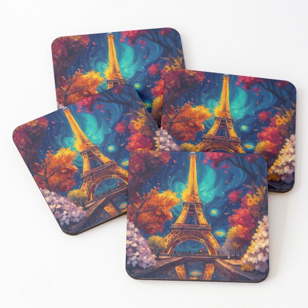 Item preview, Paris Eiffel Tower with flowers designed and sold by JackFreestone.