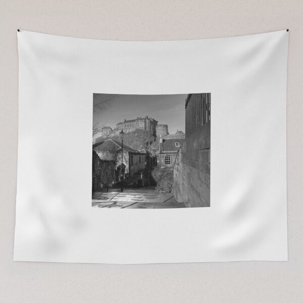Item preview, Edinburgh Castle & The Vennel Steps. designed and sold by AlbaPhotography.