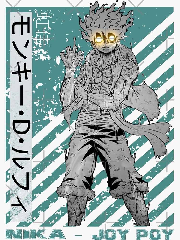 Luffy Gear 5  Sticker for Sale by animervd1