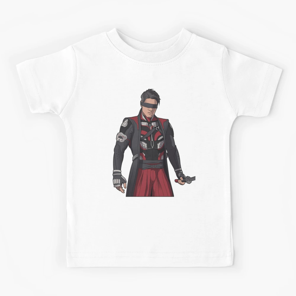 Kenshi (alternate color 1) Mortal Kombat 1 | Kids T-Shirt