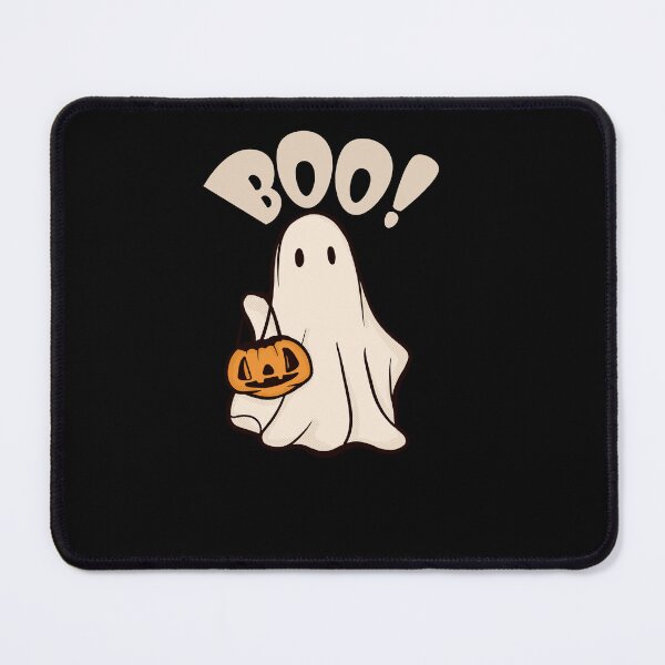 Item preview, Minimalistic Cute Cream Ghost Halloween designed and sold by Lab4YourStyle.