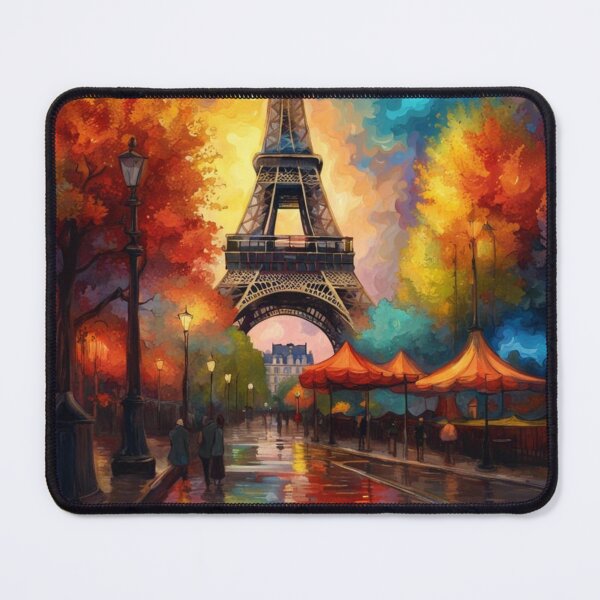 Item preview, Paris Eiffel Tower with trees designed and sold by JackFreestone.