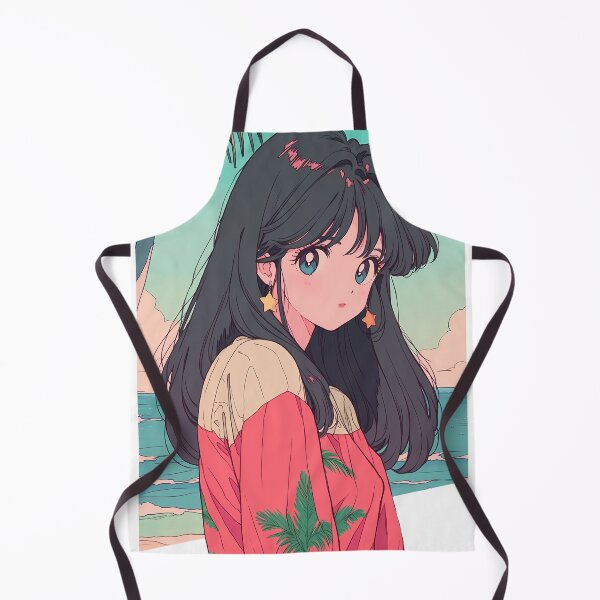 Item preview, Retro nostalgic anime girl- Retrowave designed and sold by octoboobs.