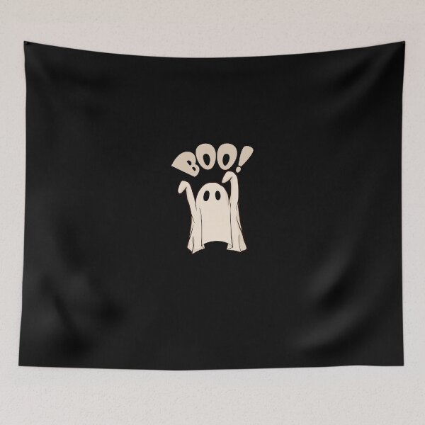 Item preview, Minimalistic Cute Cream Ghost Halloween designed and sold by Lab4YourStyle.