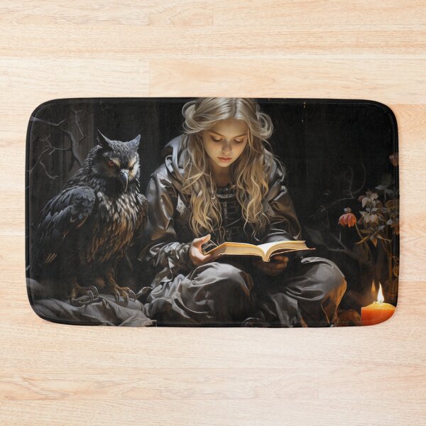 Item preview, The Sorceress and Her Owl designed and sold by exitbird.