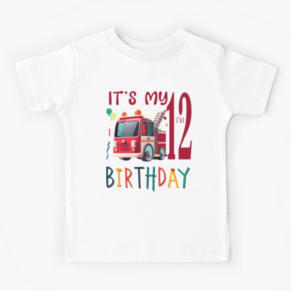 fire truck shirt 4t