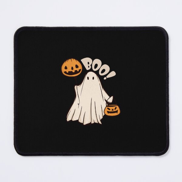 Item preview, Minimalistic Cute Cream Ghost Halloween designed and sold by Lab4YourStyle.