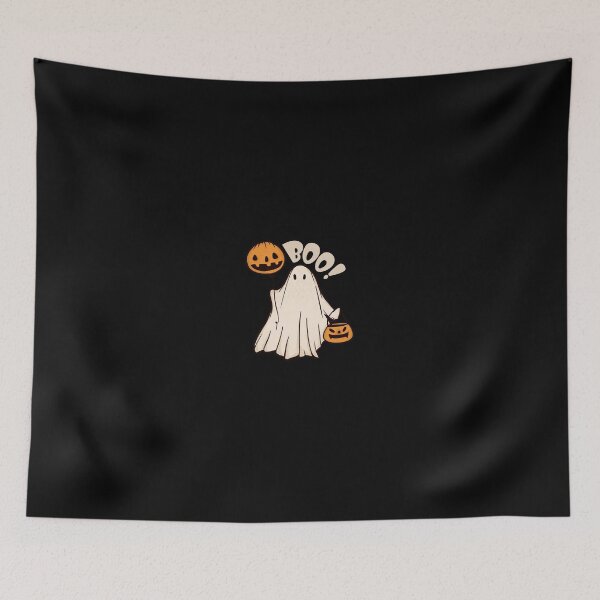 Item preview, Minimalistic Cute Cream Ghost Halloween designed and sold by Lab4YourStyle.