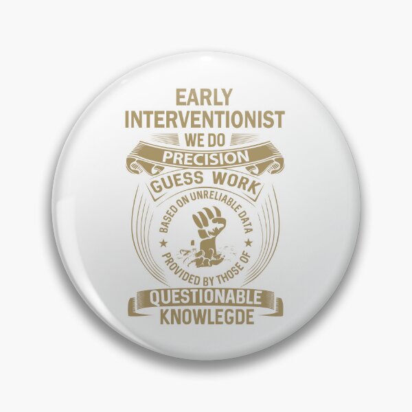 Item preview, Early Interventionist designed and sold by MiraclePitts.