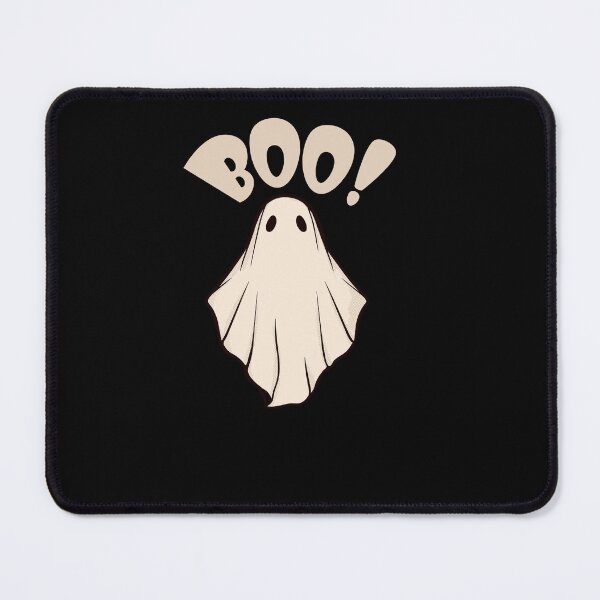 Item preview, Minimalistic Cute Cream Ghost Halloween designed and sold by Lab4YourStyle.