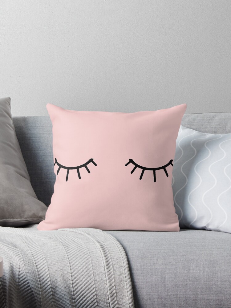 eyelashes pillows Pillow