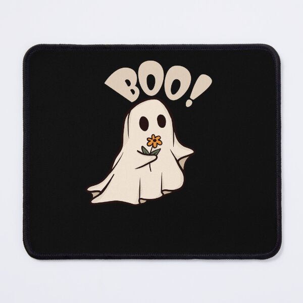 Item preview, Minimalistic Cute Cream Ghost Halloween designed and sold by Lab4YourStyle.