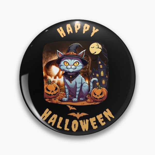 Item preview, Halloween Cat 3 designed and sold by ThanaDesign.