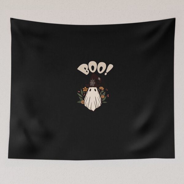 Item preview, Minimalistic Cute Cream Ghost Halloween designed and sold by Lab4YourStyle.