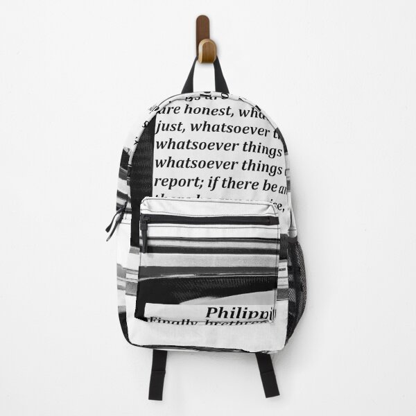 Item preview, Philipians 4:8 on a white Television designed and sold by McFleur's Lens.