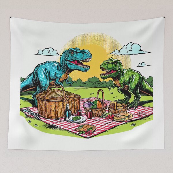 Item preview, T-Rex Picnic designed and sold by TrexAmbassador.