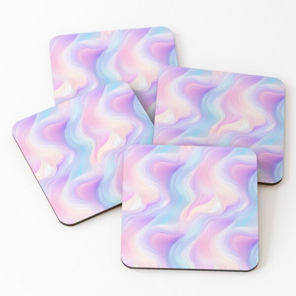 Item preview, Seamless Pattern Iridescent Pastel Wallpaper designed and sold by YukinoSnow.
