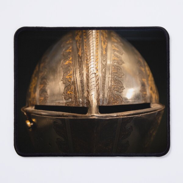 Item preview, Antique armour on black background. Concept for security, safety and fantasy. designed and sold by Paolo Modena Photography - Fine Italian Art.