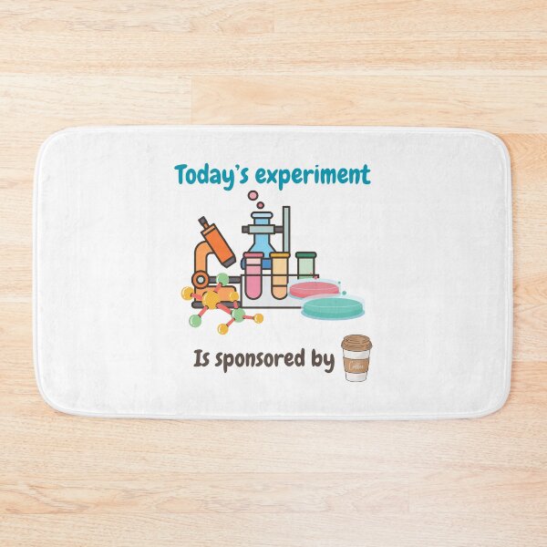 Item preview, Today's experiment is sponsored by coffee, biologist coffee lovers designed and sold by NoetherSym.