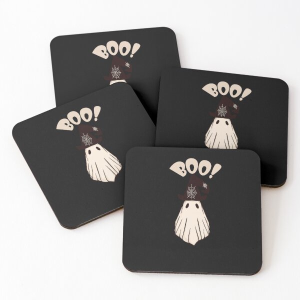 Item preview, Minimalistic Cute Cream Ghost Halloween designed and sold by Lab4YourStyle.