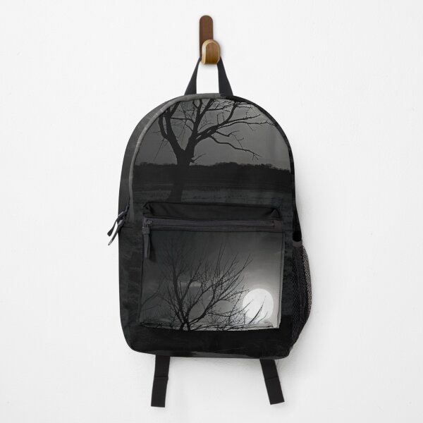 Item preview, Black and white noir photo of a nighttime moon landscape designed and sold by dcrc.