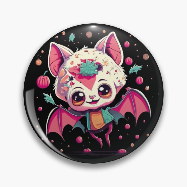 Item preview, Cute pink bat designed and sold by LuckyFamily.