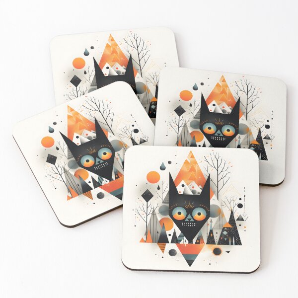 Item preview, Feline Shivers designed and sold by Digital-Printer.