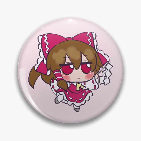 Item preview,  I draw the tiny chibi reimu hakurei / touhou memes  designed and sold by RansRoom.