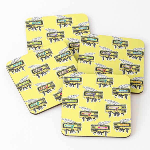 Item preview, Yellow Bee Network Buses / Bees, Transport for Greater Manchester designed and sold by jimmy-digital.